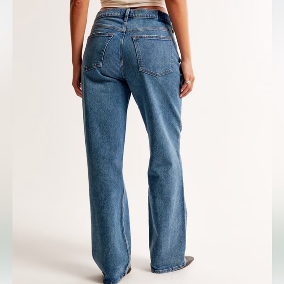 Abercrombie Curve Love Low Rise 90s Baggy Jean - Picture 7 of 10